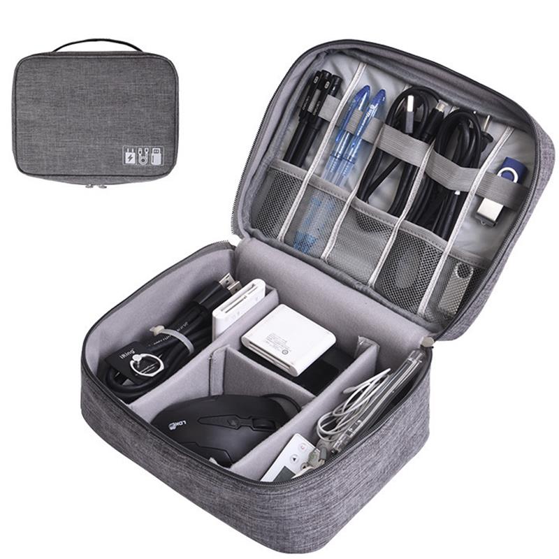 Tech Accessories Case - Sac de rangement pour câbles de