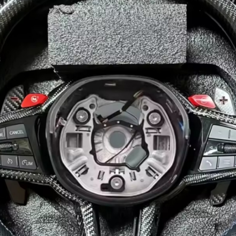 Volant de voiture en cuir et f - Tech Car Accessories avis et prix